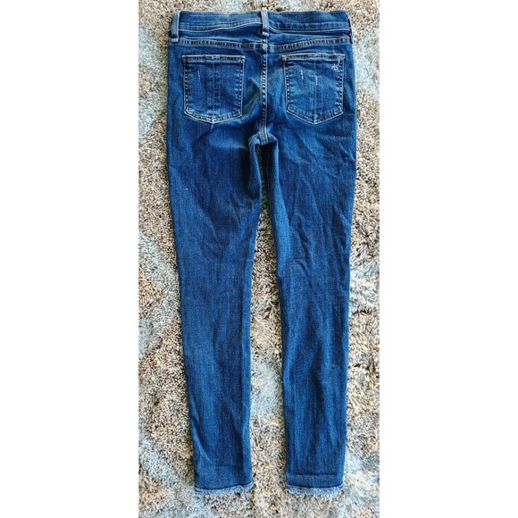 Rag & Bone Skinny Destroyed Jeans Size 26 - Picture 3 of 6